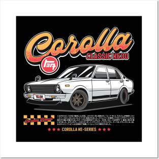 Corolla Classic KE30 Posters and Art